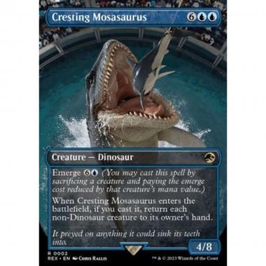 Cresting Mosasaurus (V.1) - Cresting Mosasaurus (V.1) - [REX] [NM]