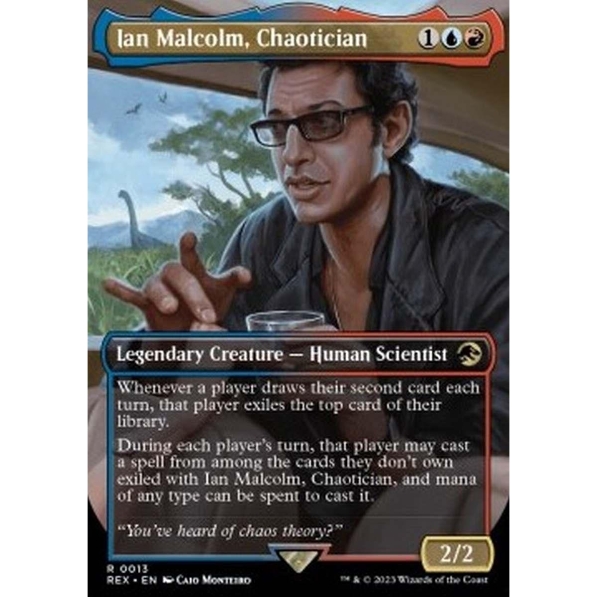 Ian Malcolm, Chaotician (V.1) - Ian Malcolm, Chaotician (V.1) - [REX] [NM]