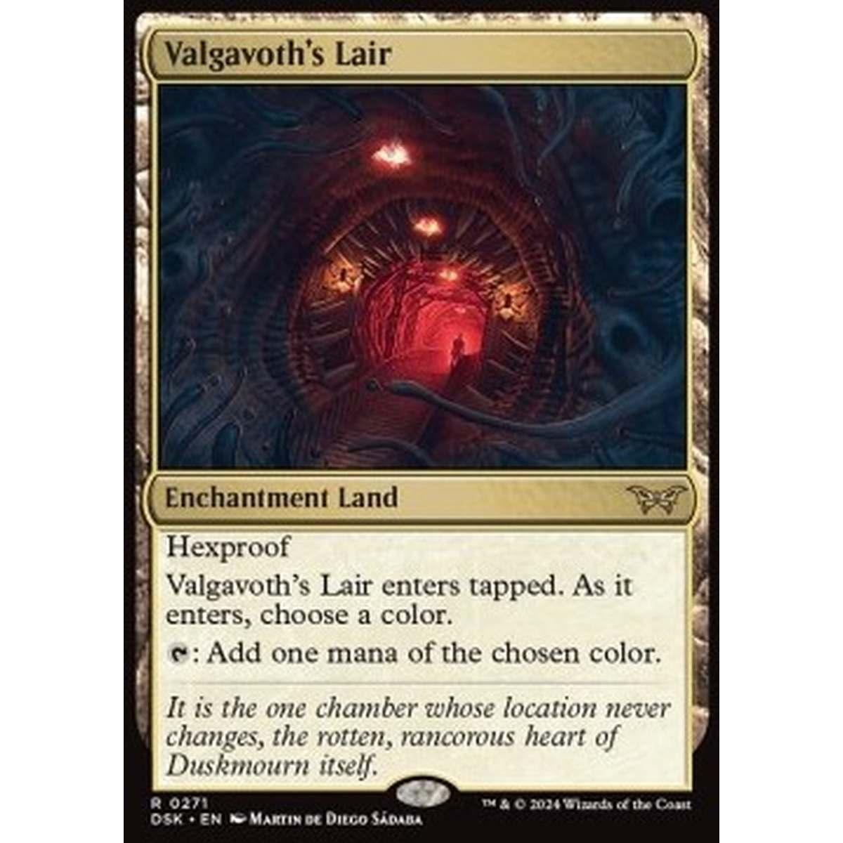 Valgavoth's Lair - Valgavoth's Lair - [DSK] [NM] [Foil]