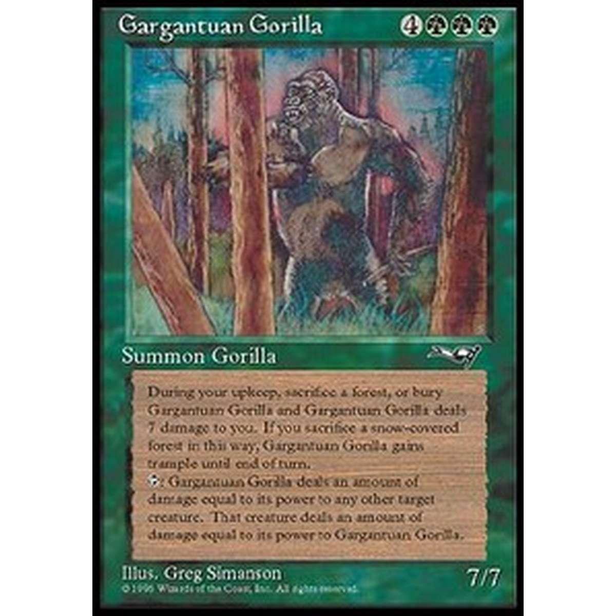 Gargantuan Gorilla - Gargantuan Gorilla - [ALL] [EX]