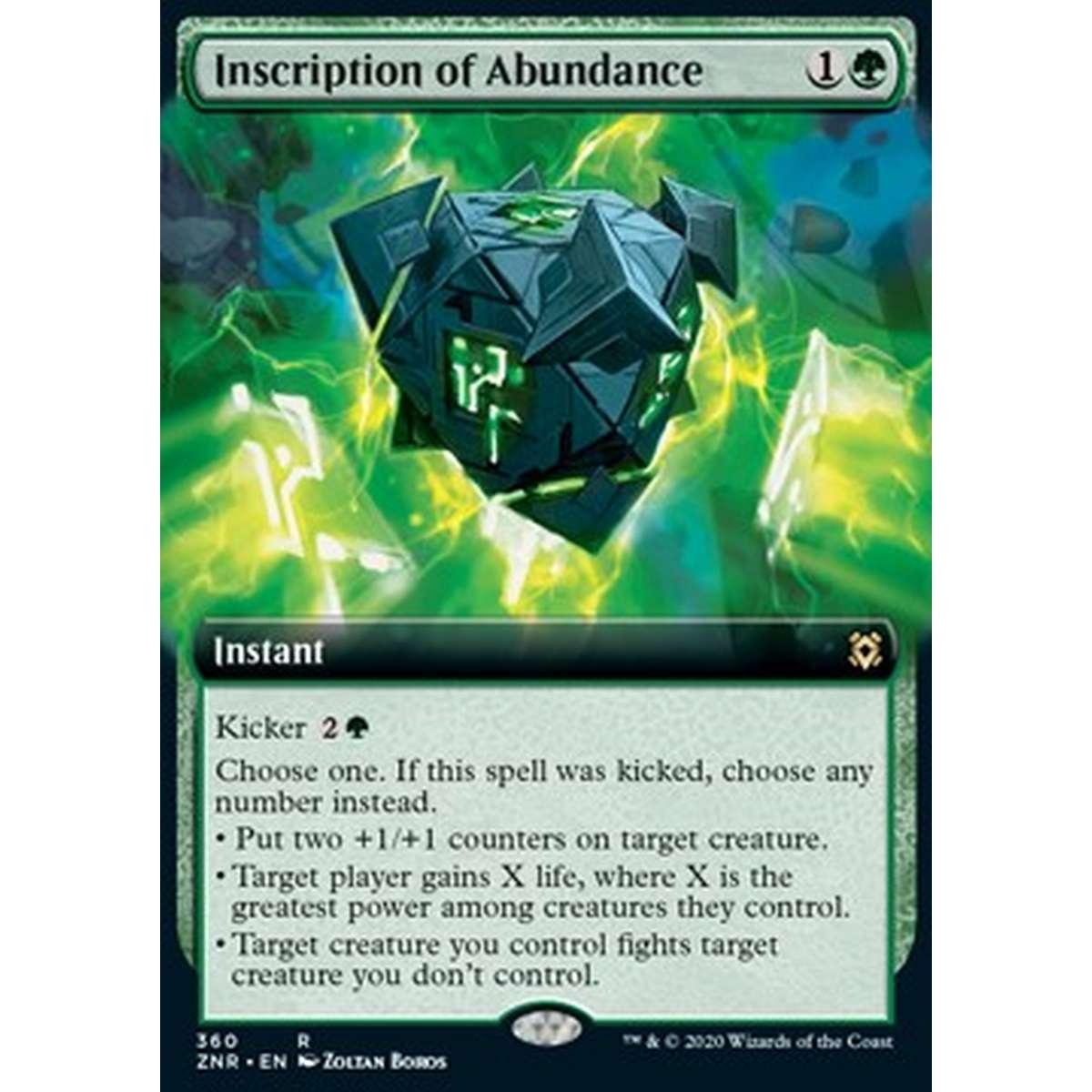 Inscription of Abundance - Inscription of Abundance - [XZNR] [EX]