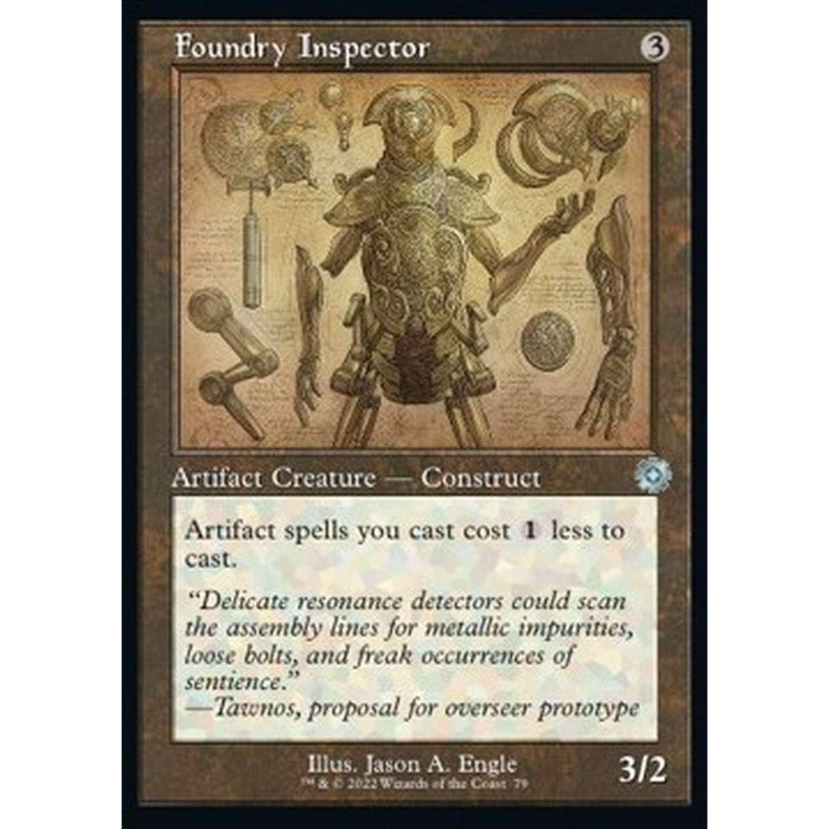 Foundry Inspector (V.2) - Ispettore della Fonderia (V.2) - [BRR] [NM]