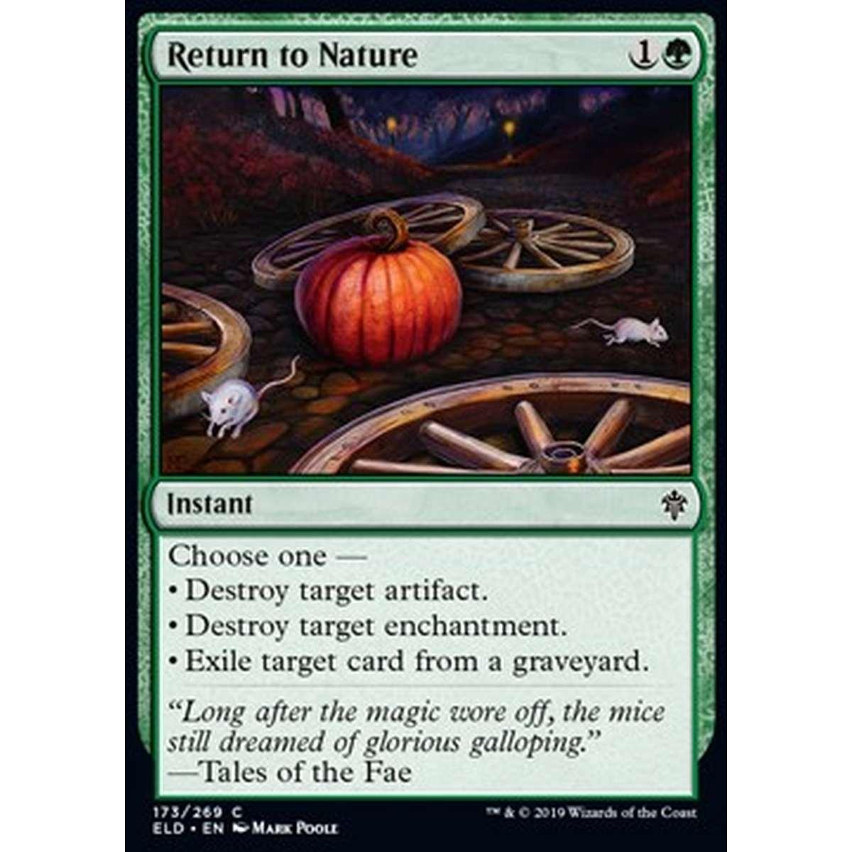 Return to Nature - Restituire alla Natura - [ELD] [NM]