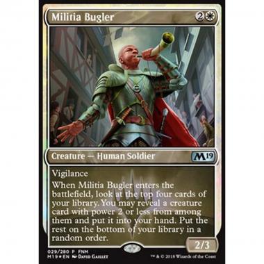 Militia Bugler - Trombettiere della Milizia - [FNM] [NM] [Foil]
