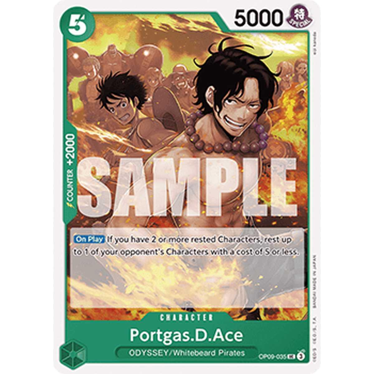 Portgas.D.Ace (OP09-035) - Portgas.D.Ace (OP09-035) - [OP09] [NM]