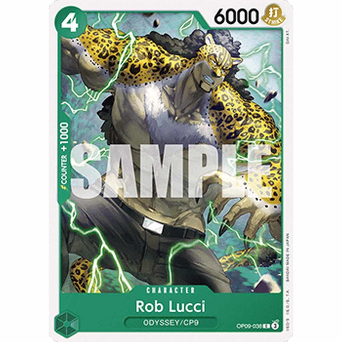 Rob Lucci (OP09-038) - Rob Lucci (OP09-038) - [OP09] [NM]
