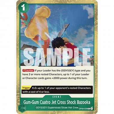 Gum-Gum Cuatro Jet Cross Shock Bazooka (OP09-039) - Gum-Gum Cuatro Jet Cross Shock Bazooka (OP09-039) - [OP09] [NM]