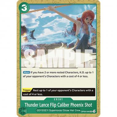Thunder Lance Flip Caliber Phoenix Shot (OP09-040) - Thunder Lance Flip Caliber Phoenix Shot (OP09-040) - [OP09] [NM]