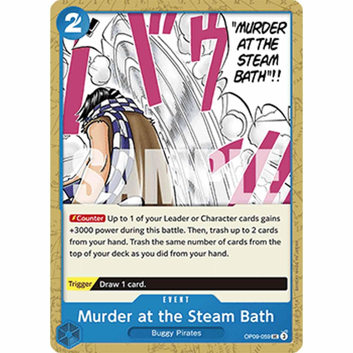 Murder at the Steam Bath (OP09-059) - Murder at the Steam Bath (OP09-059) - [OP09] [NM]