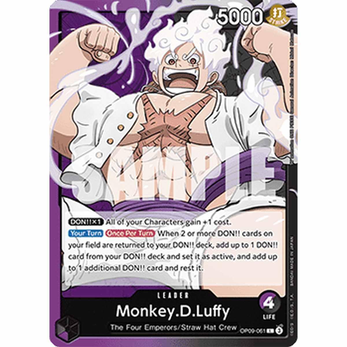 Monkey.D.Luffy (OP09-061) (V.1) - Monkey.D.Luffy (OP09-061) (V.1) - [OP09] [NM]