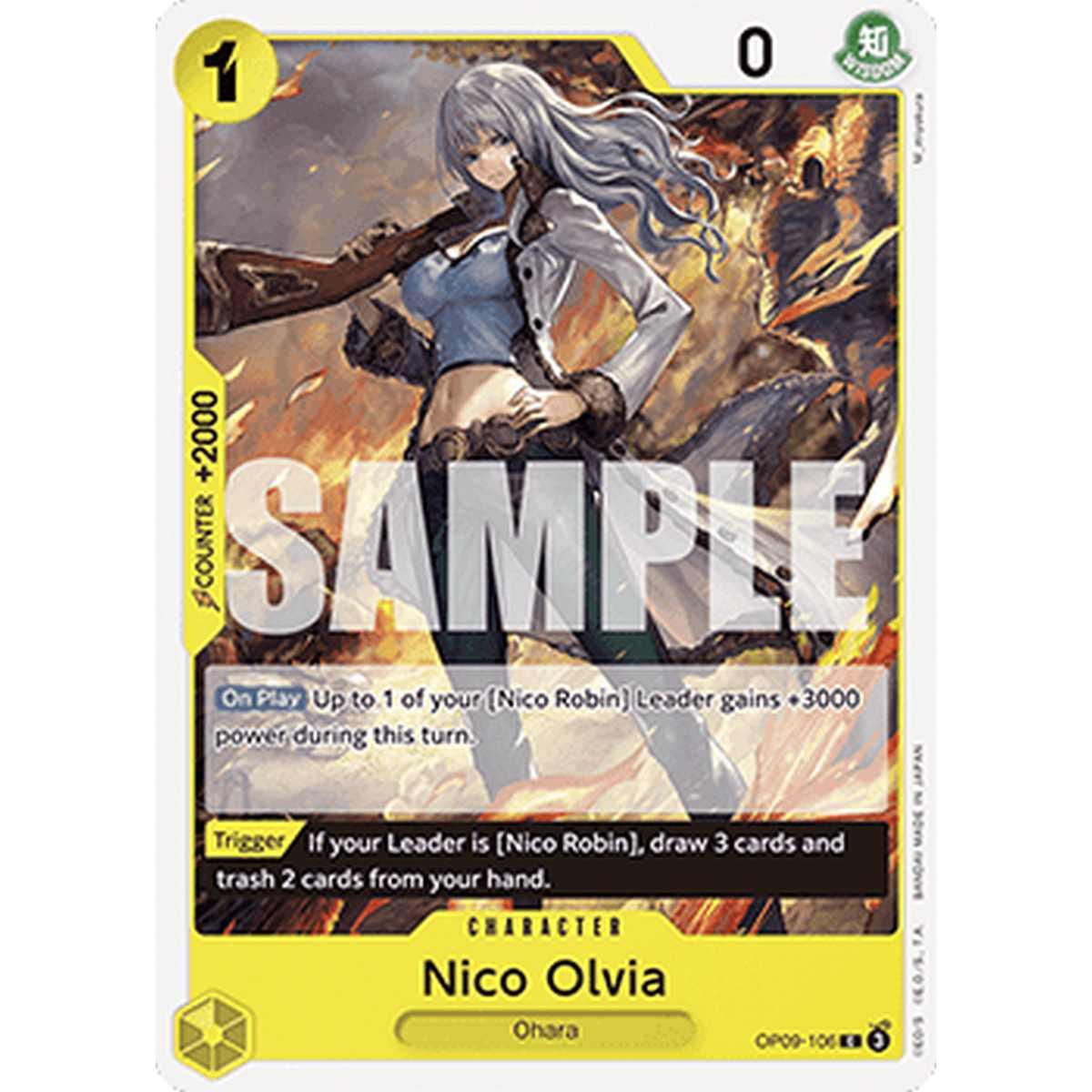 Nico Olvia (OP09-106) - Nico Olvia (OP09-106) - [OP09] [NM]