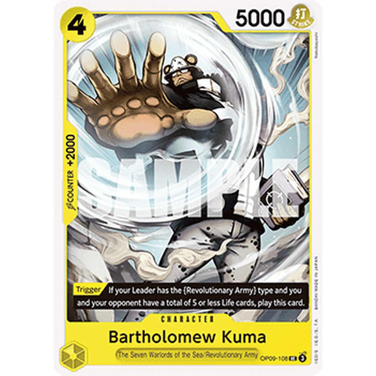Bartholomew Kuma (OP09-108) - Bartholomew Kuma (OP09-108) - [OP09] [NM]