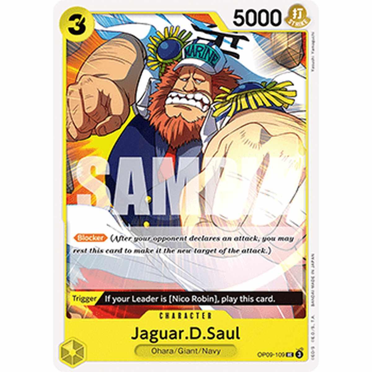 Jaguar.D.Saul (OP09-109) - Jaguar.D.Saul (OP09-109) - [OP09] [NM]