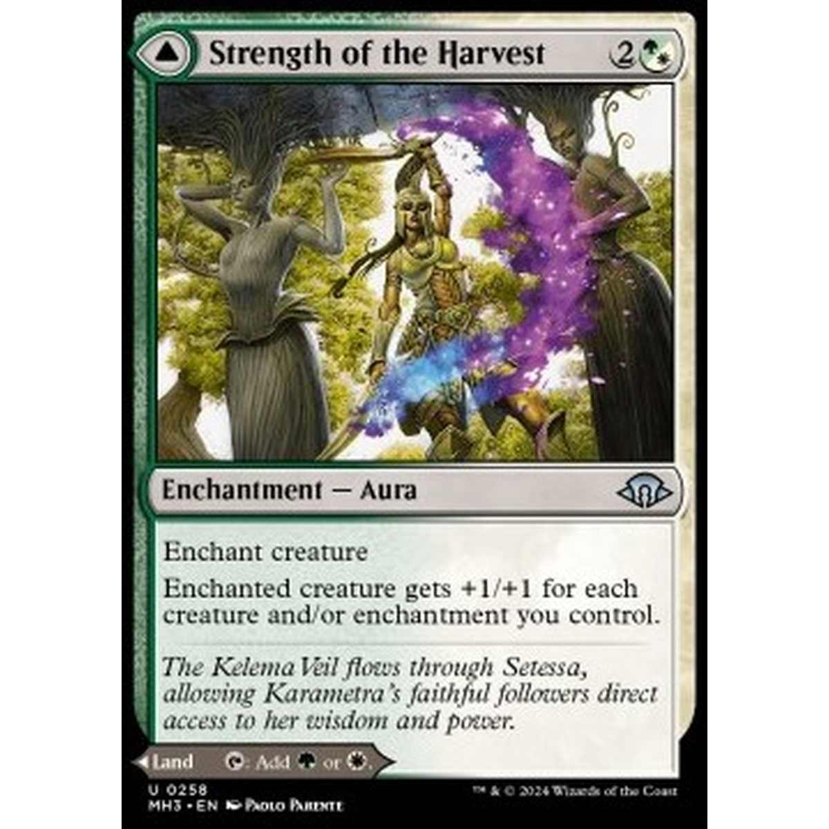 Strength of the Harvest // Haven of the Harvest - Strength of the Harvest // Haven of the Harvest - [MH3] [NM] [Foil]