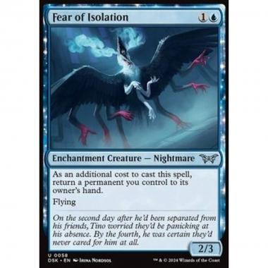 Fear of Isolation - Fear of Isolation - [DSK] [NM]
