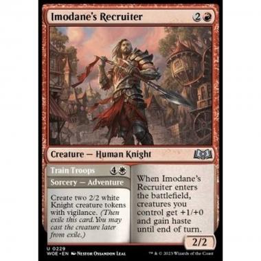 Imodane's Recruiter // Train Troops - Imodane's Recruiter // Train Troops - [WOE] [NM]