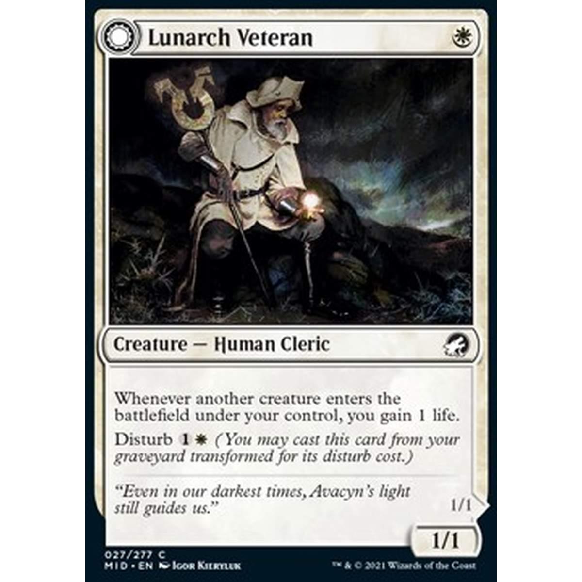 Lunarch Veteran // Luminous Phantom - Veterano Lunarca // Fantasma Luminoso - [MID] [NM]