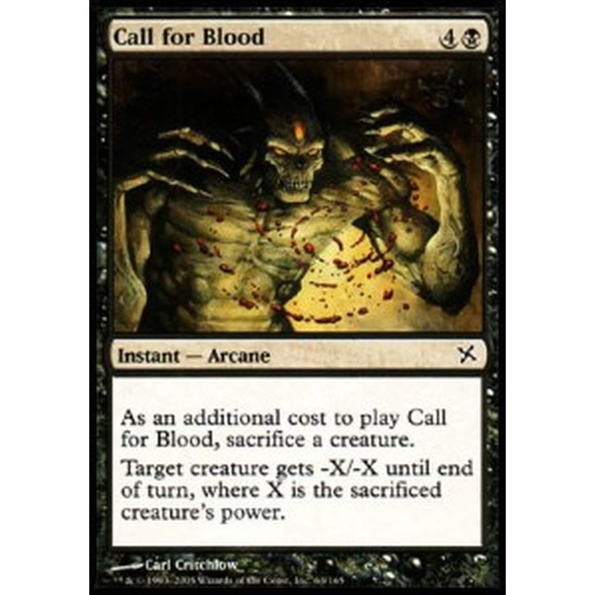 Call for Blood - Call for Blood - [BOK] [NM]