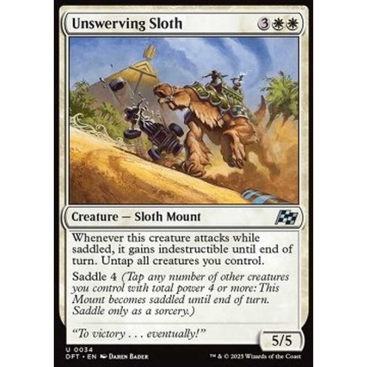 Unswerving Sloth - Unswerving Sloth - [DFT] [NM]