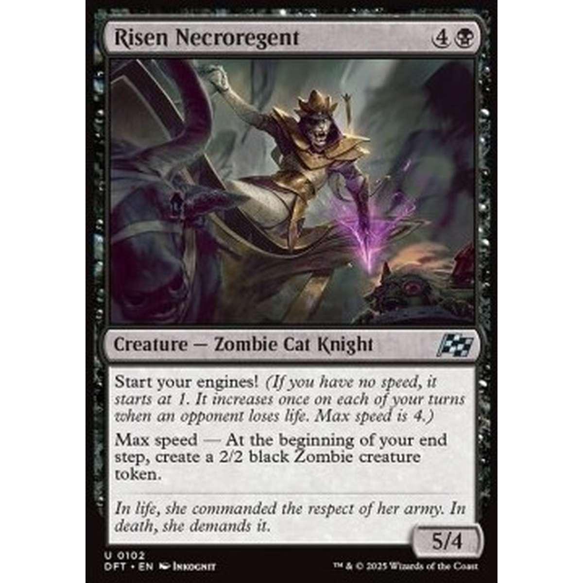 Risen Necroregent - Risen Necroregent - [DFT] [NM]