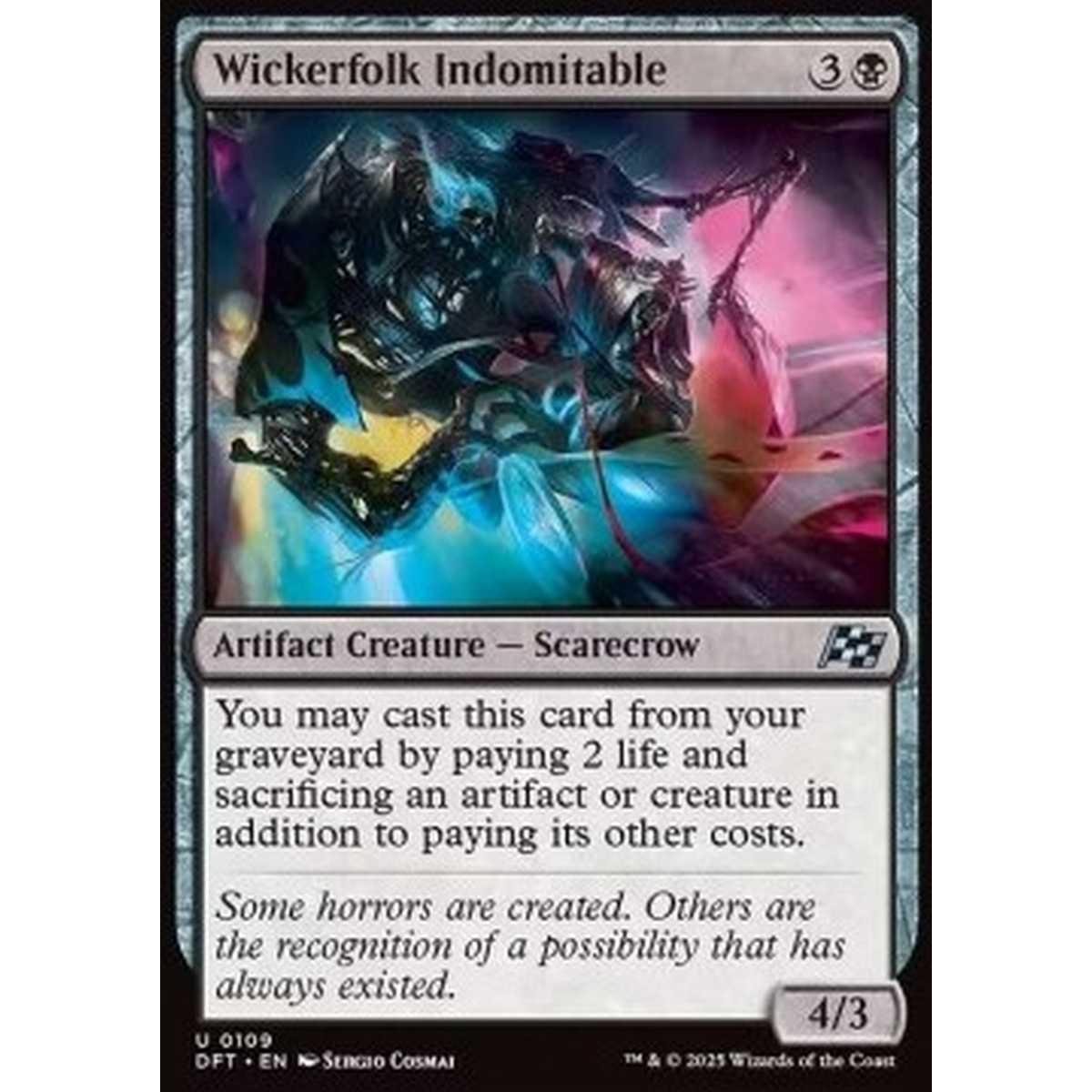 Wickerfolk Indomitable - Wickerfolk Indomitable - [DFT] [NM]