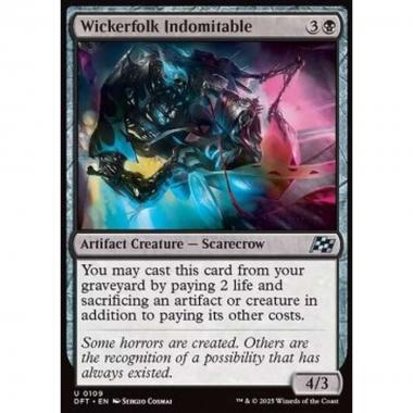 Wickerfolk Indomitable - Wickerfolk Indomitable - [DFT] [NM]