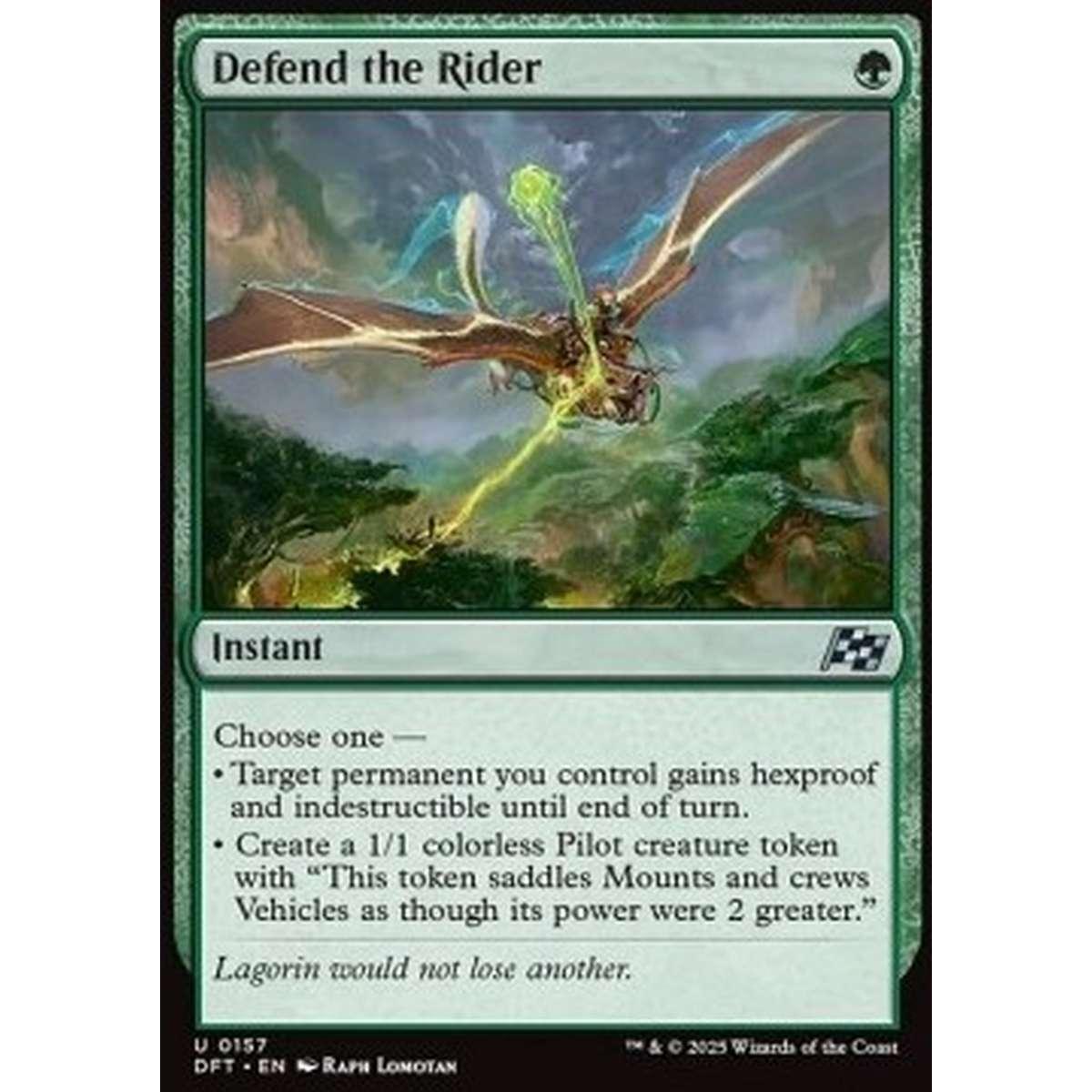 Defend the Rider - Defend the Rider - [DFT] [NM]