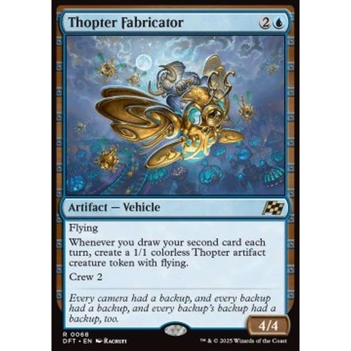 Thopter Fabricator - Thopter Fabricator - [DFT] [NM]