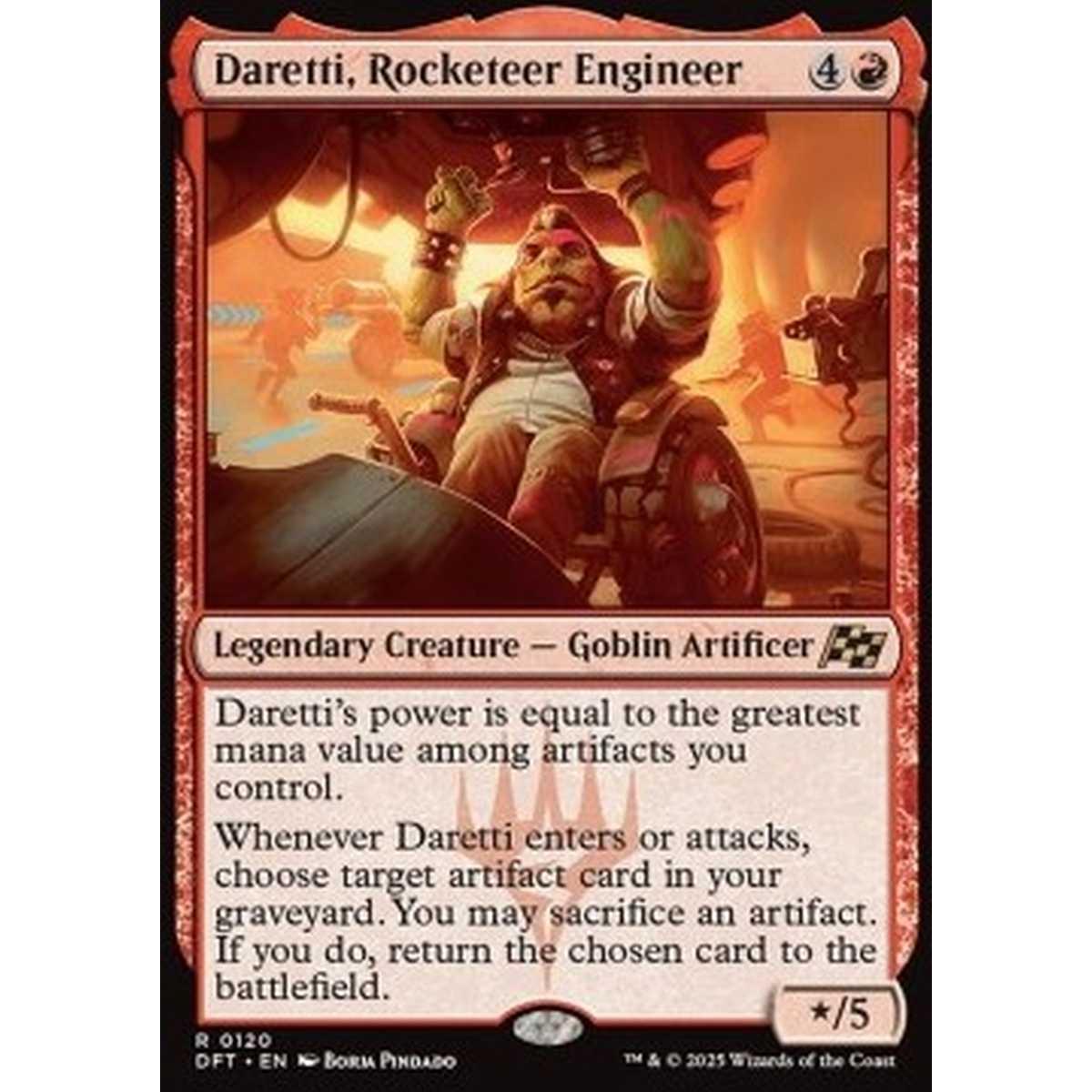 Daretti, Rocketeer Engineer - Daretti, Rocketeer Engineer - [DFT] [NM]