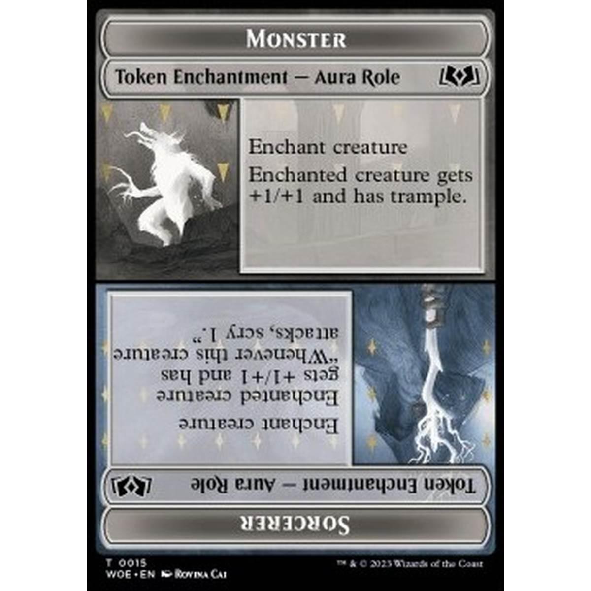 Monster Role / Sorcerer Role Token - Monster Role / Sorcerer Role Token - [XWOE] [NM]