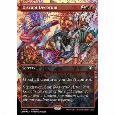 Disrupt Decorum - Disrupt Decorum - [REL] [NM] [Foil]