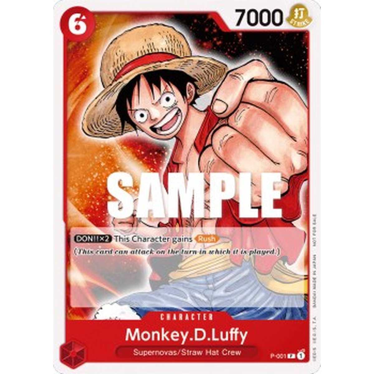 Monkey.D.Luffy (P-001) (V.1) - Monkey.D.Luffy (P-001) (V.1) - [P] [NM]
