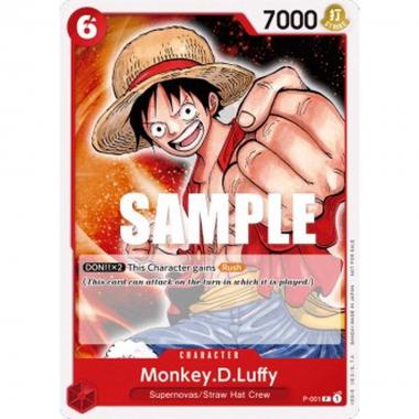 Monkey.D.Luffy (P-001) (V.1) - Monkey.D.Luffy (P-001) (V.1) - [P] [NM]