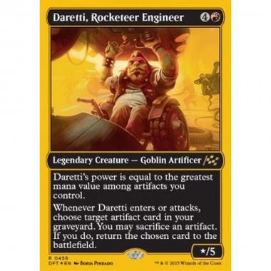 Daretti, Rocketeer Engineer - Daretti, Rocketeer Engineer - [DFTFP] [NM] [Foil]