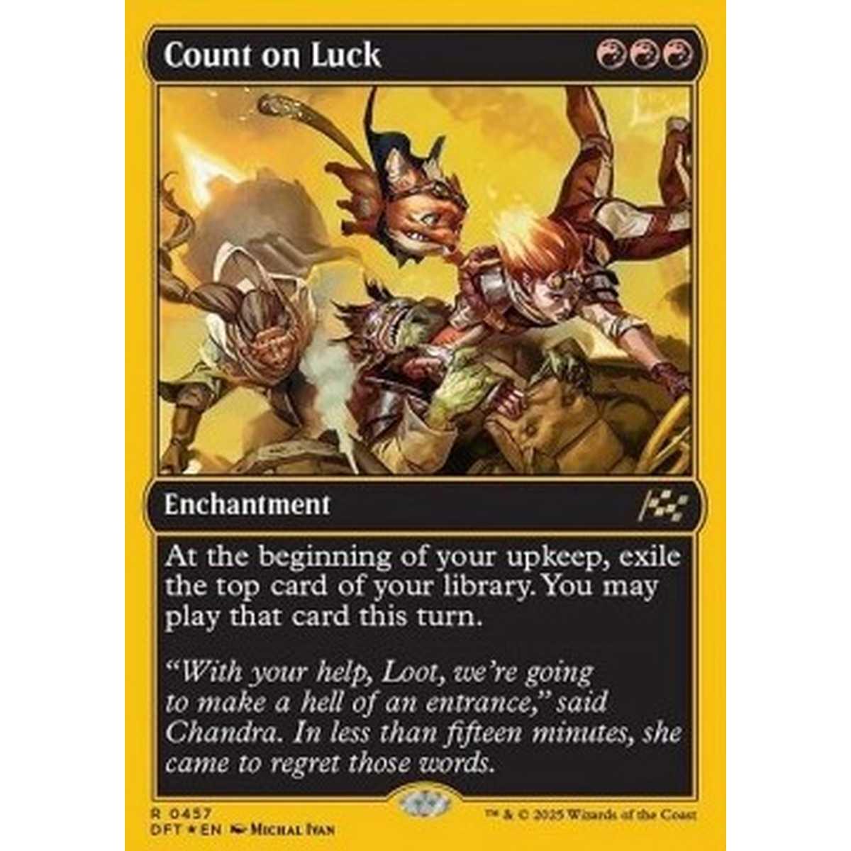 Count on Luck - Count on Luck - [DFTFP] [NM] [Foil]