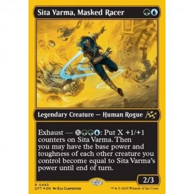 Sita Varma, Masked Racer - Sita Varma, Masked Racer - [DFTFP] [NM] [Foil]