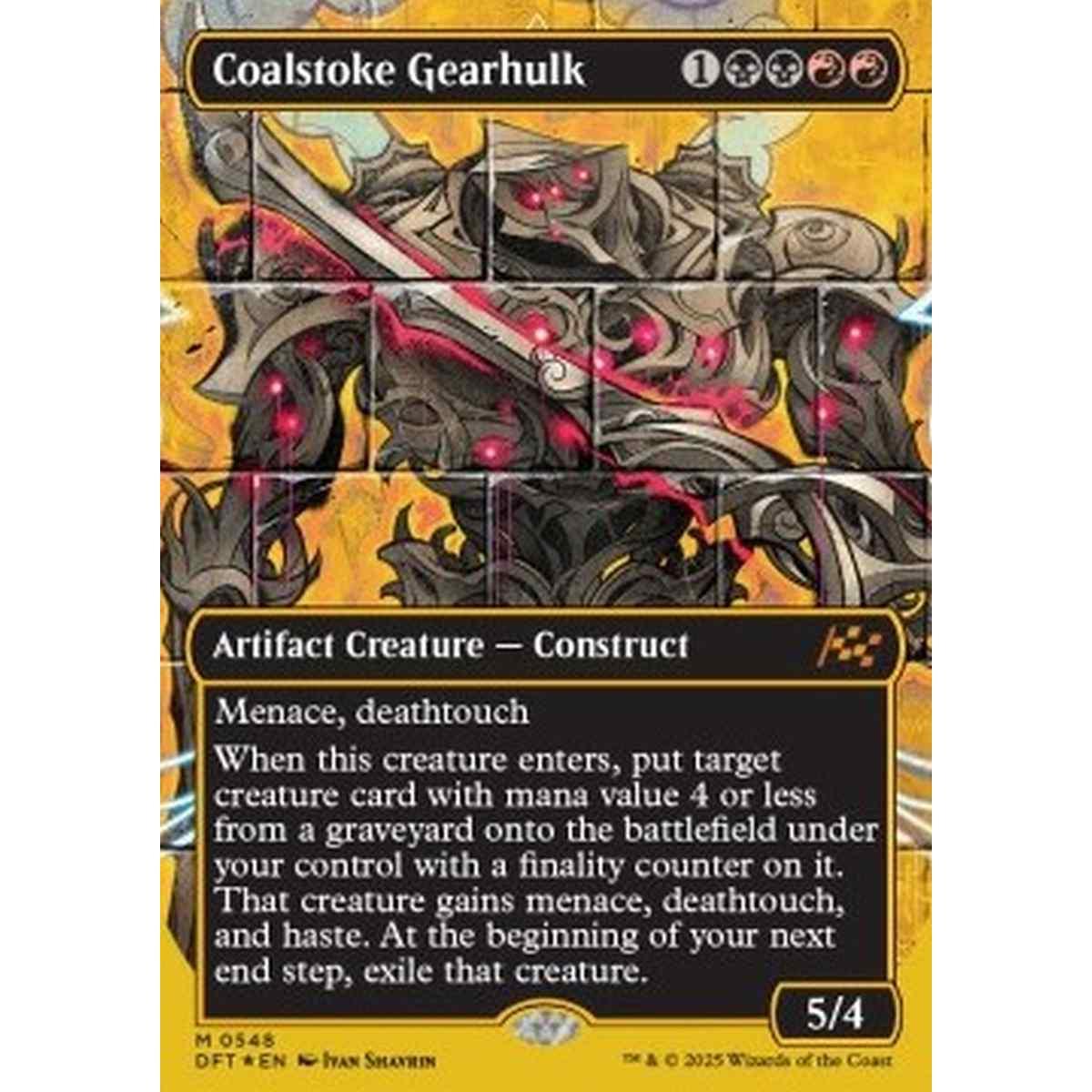 Coalstoke Gearhulk (V.2) - Coalstoke Gearhulk (V.2) - [DFTFP] [NM] [Foil]