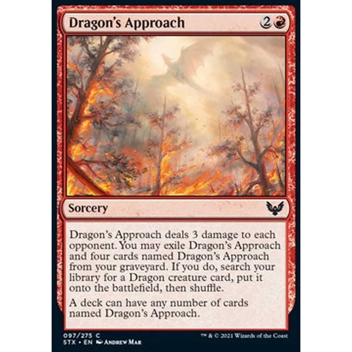 Dragon's Approach - Dragon's Approach - [STX] [NM] [Foil]