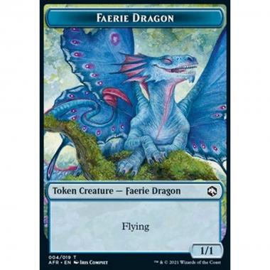 Faerie Dragon Token (Blue 1/1) - Faerie Dragon Token (Blue 1/1) - [XAFR] [NM]