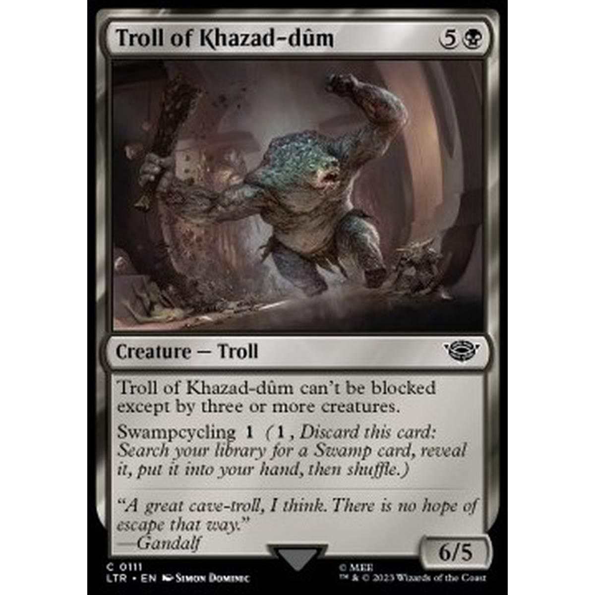 Troll of Khazad-dm - Troll of Khazad-dm - [LTR] [NM]