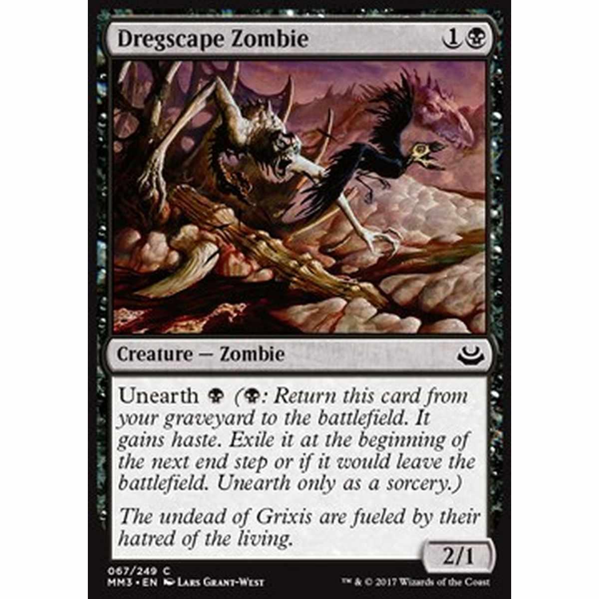 Dregscape Zombie - Dregscape Zombie - [MM3] [NM]