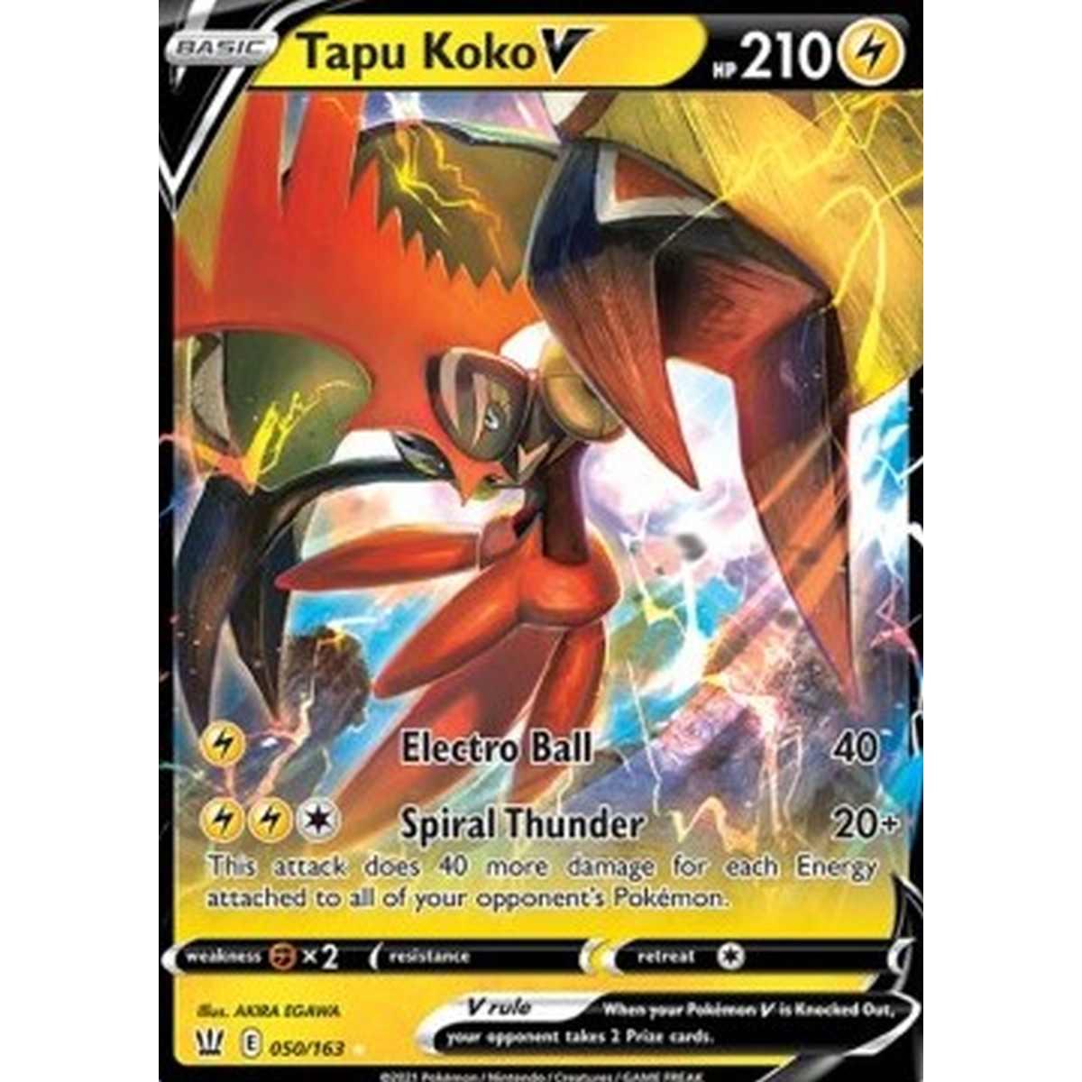 Tapu Koko V  - Tapu Koko V  - [BST] [NM]