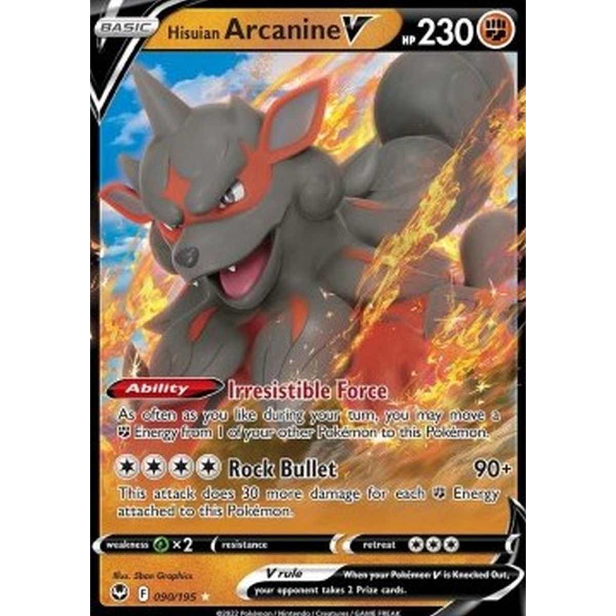Hisuian Arcanine V  - Arcanine di Hisui V  - [SIT] [EX]