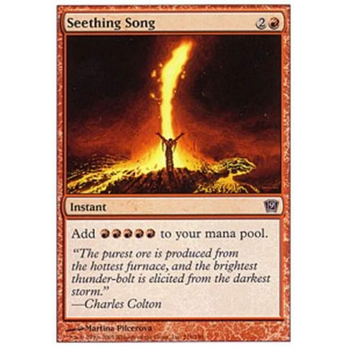 Seething Song - Canzone Ribollente - [9ED] [EX]
