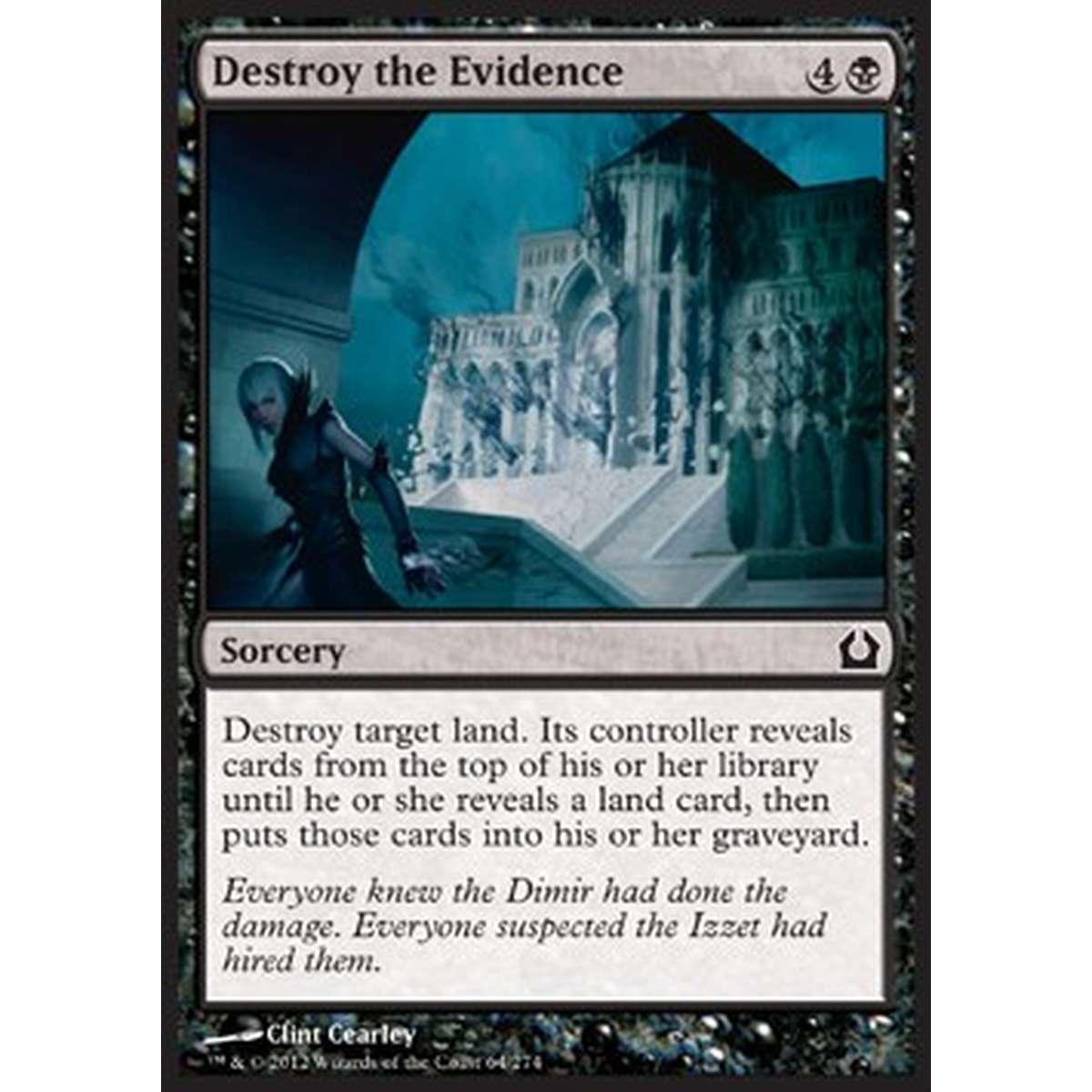Destroy the Evidence - Distruggere le Prove - [RTR] [NM]
