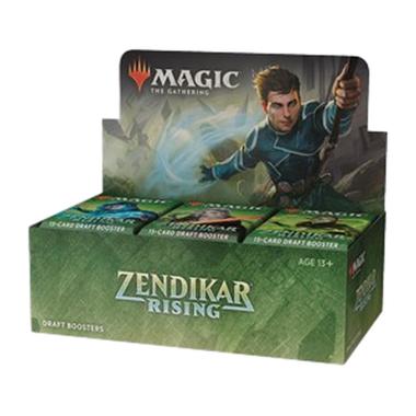 Zendikar Rising Draft Booster Box - Box di buste per draft di Rinascita di Zendikar - [] []