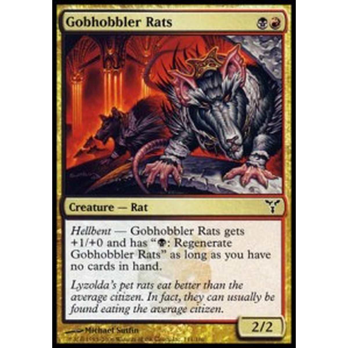 Gobhobbler Rats - Ratti Ingollagrumi - [DIS] [NM]