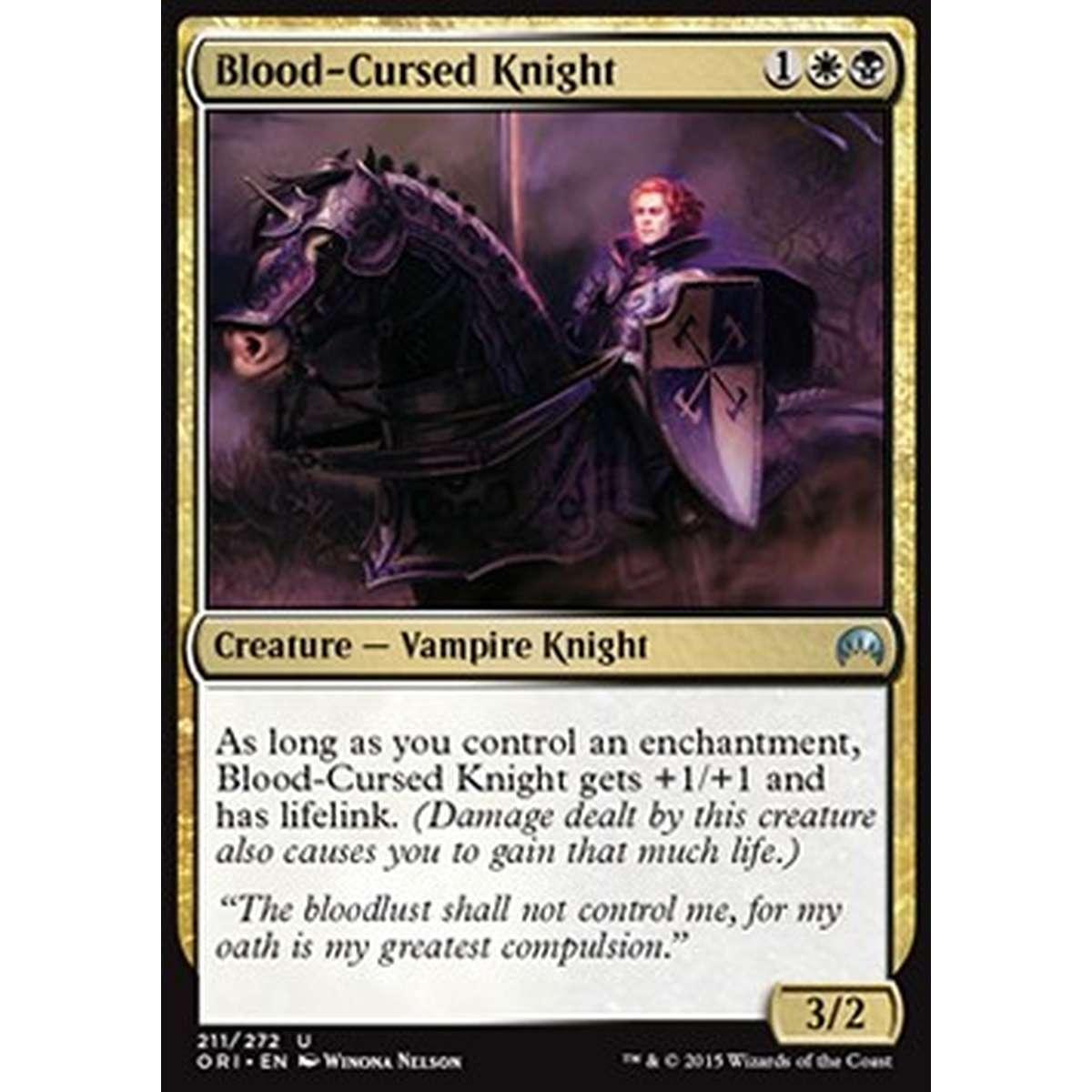 Blood-Cursed Knight - Cavaliere Maledetto dal Sangue - [ORI] [NM]