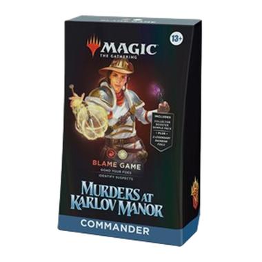 Commander: Murders at Karlov Manor: ""Blame Game"" Commander Deck - Commander: Delitti al Maniero Karlov: ""Blame Game"" Commander Deck - [] []