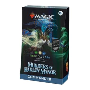 Commander: Murders at Karlov Manor: ""Deep Clue Sea"" Commander Deck - Commander: Delitti al Maniero Karlov: ""Deep Clue Sea"" Commander Deck - [] []